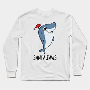 Santa Jaws Christmas Long Sleeve T-Shirt
